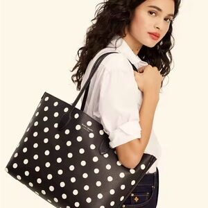 kate spade large tote baby bag black & pink EUC!